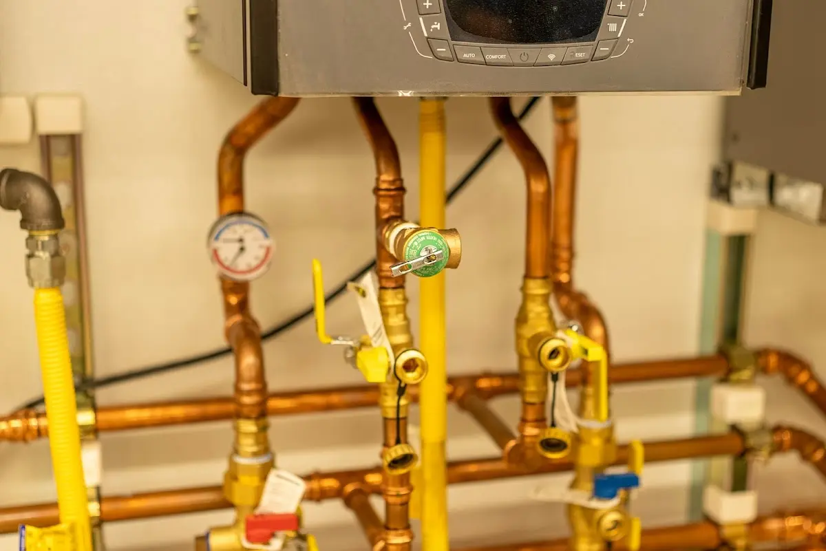 Licensed technician providing Emergency Plumbing for a homeowner in Hartland